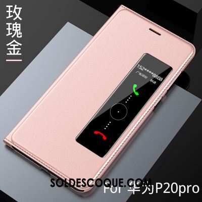 Coque Huawei P20 Pro Étui Dormance Téléphone Portable Protection Étui En Cuir Housse Soldes