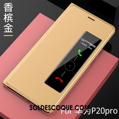 Coque Huawei P20 Pro Étui Dormance Téléphone Portable Protection Étui En Cuir Housse Soldes