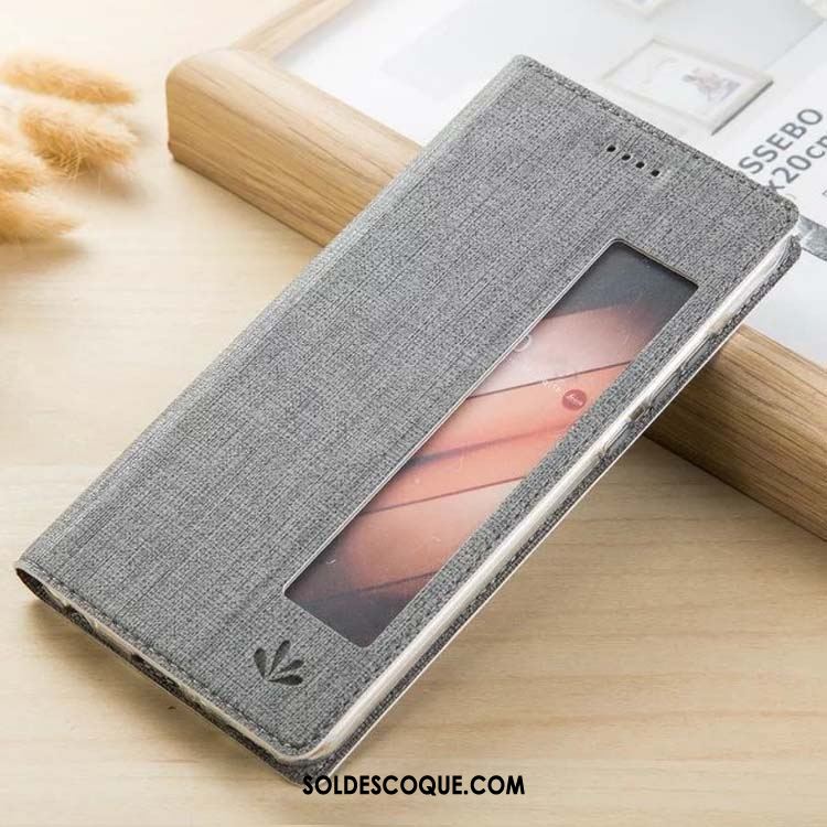 Coque Huawei P20 Pro Étui En Cuir Ouvrir La Fenêtre Modèle Fleurie Dormance Protection En Vente