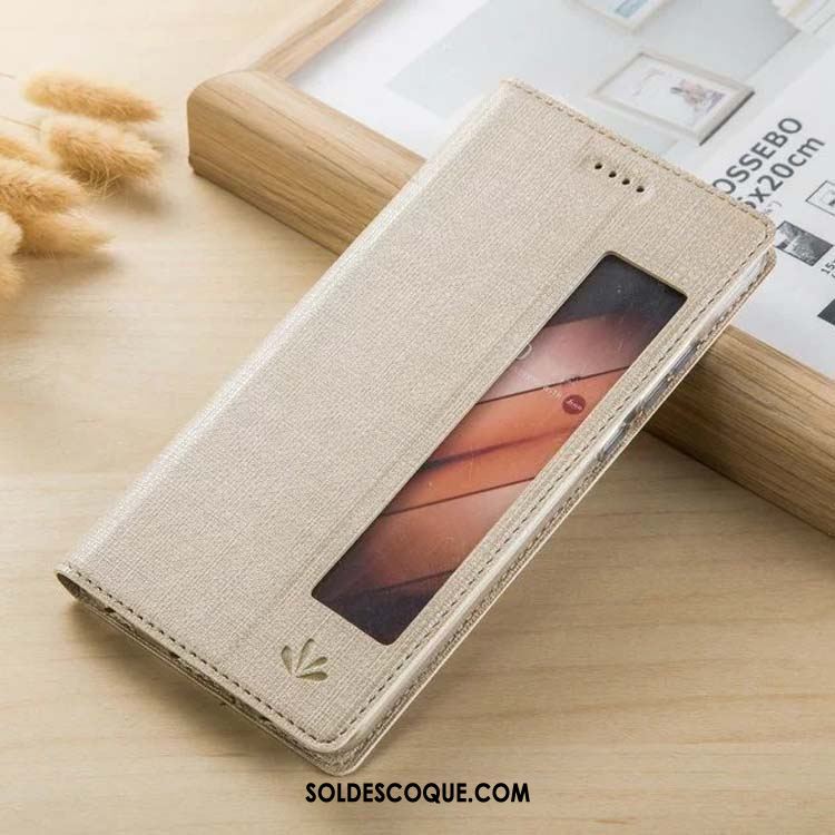 Coque Huawei P20 Pro Étui En Cuir Ouvrir La Fenêtre Modèle Fleurie Dormance Protection En Vente