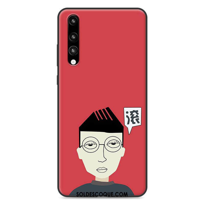 Coque Huawei P20 Pro Étui Vintage Blanc Téléphone Portable Tendance En Ligne