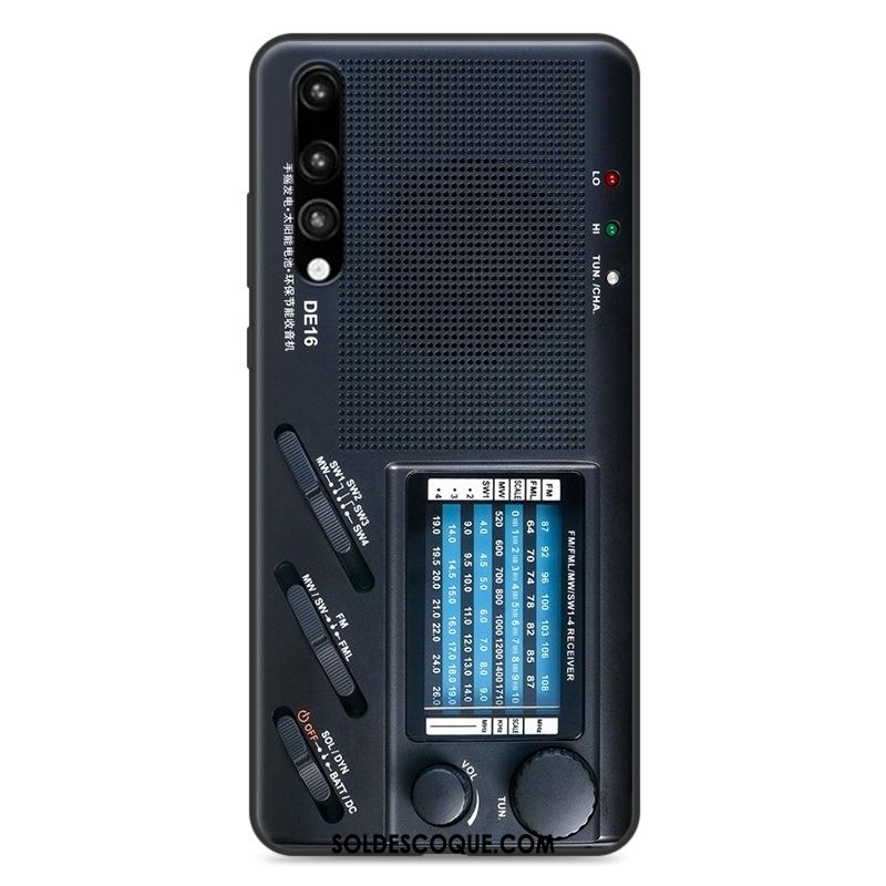 Coque Huawei P20 Pro Étui Vintage Blanc Téléphone Portable Tendance En Ligne