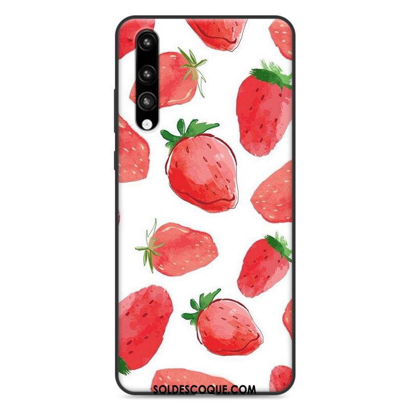 Coque Huawei P20 Pro Étui Vintage Blanc Téléphone Portable Tendance En Ligne