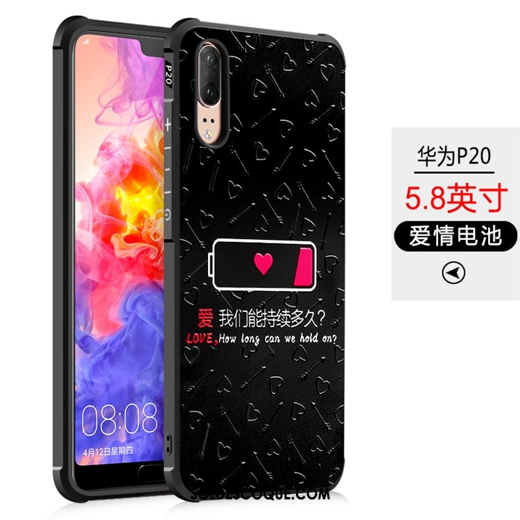 Coque Huawei P20 Tout Compris Ballon Téléphone Portable Gaufrage Support Soldes