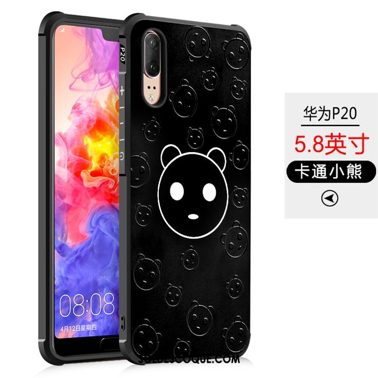 Coque Huawei P20 Tout Compris Ballon Téléphone Portable Gaufrage Support Soldes