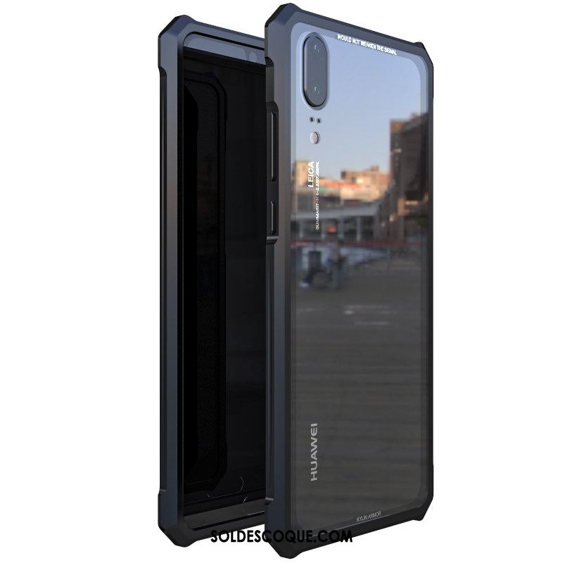 Coque Huawei P20 Verre Marque De Tendance Personnalité Couvercle Arrière Créatif En Vente