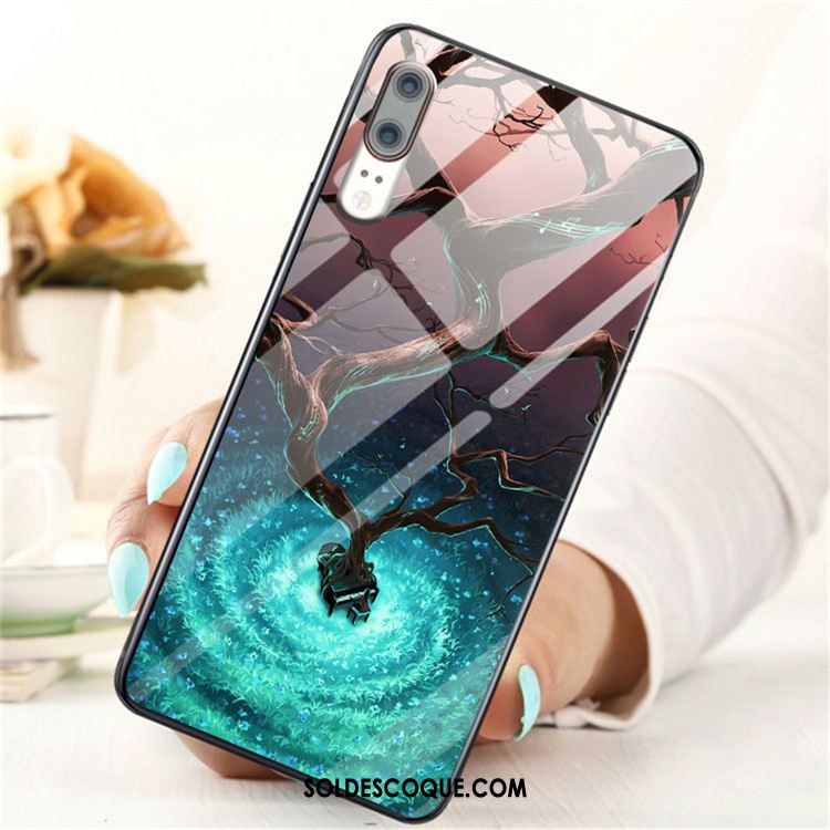 Coque Huawei P20 Étui Ornements Suspendus Violet Marque De Tendance Créatif En Vente