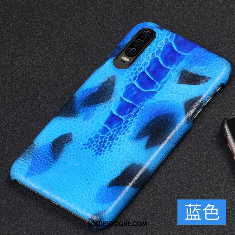 Coque Huawei P30 Créatif Personnalité Cuir Oiseau Luxe En Vente