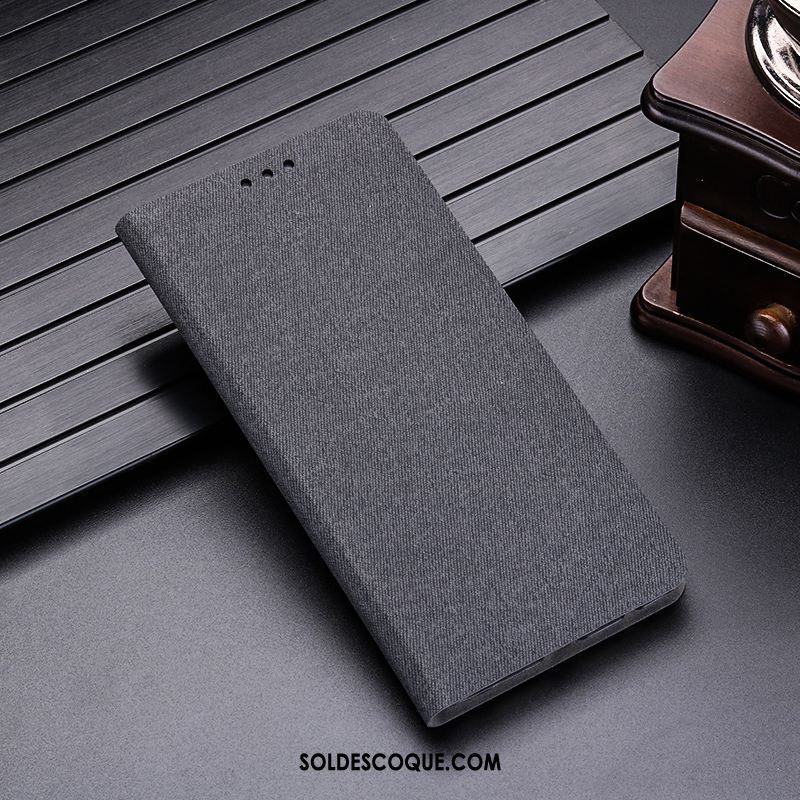 Coque Huawei P30 Gris Incassable Étui Étui En Cuir Carte Housse En Vente