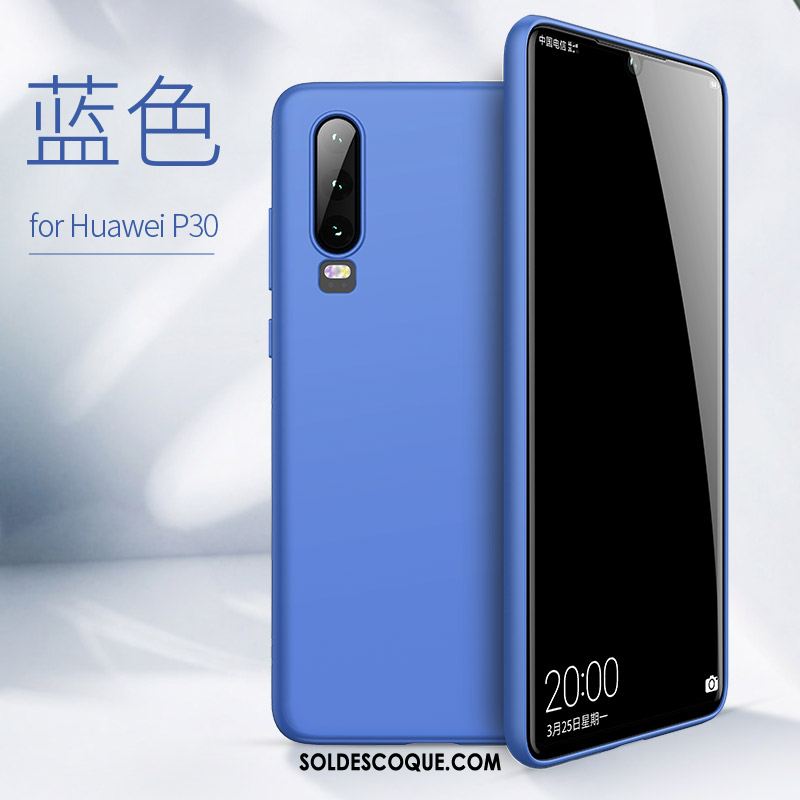 Coque Huawei P30 Incassable Tendance Noir Tout Compris Silicone En Vente