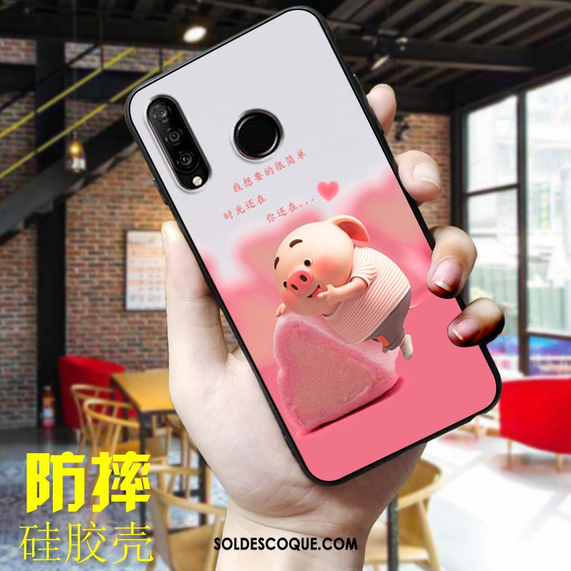 Coque Huawei P30 Lite Charmant Incassable Silicone Étui Protection Housse Soldes