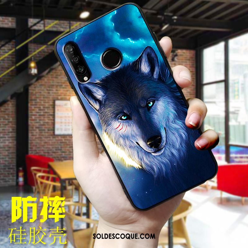 Coque Huawei P30 Lite Charmant Incassable Silicone Étui Protection Housse Soldes