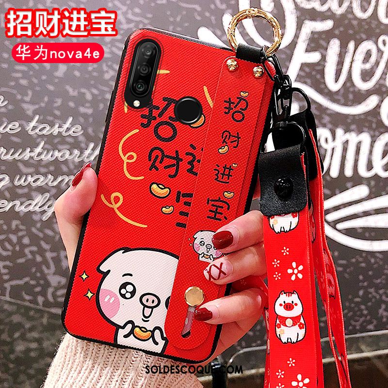 Coque Huawei P30 Lite Créatif Petit Nouveau Rouge Incassable En Vente