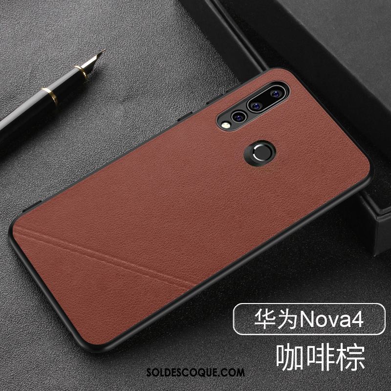 Coque Huawei P30 Lite Cuir Tout Compris Business Nouveau Légères Pas Cher