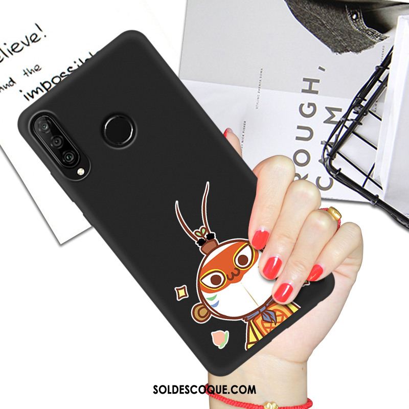 Coque Huawei P30 Lite Dessin Animé Amoureux Tout Compris Coque En Silicone Protection Pas Cher