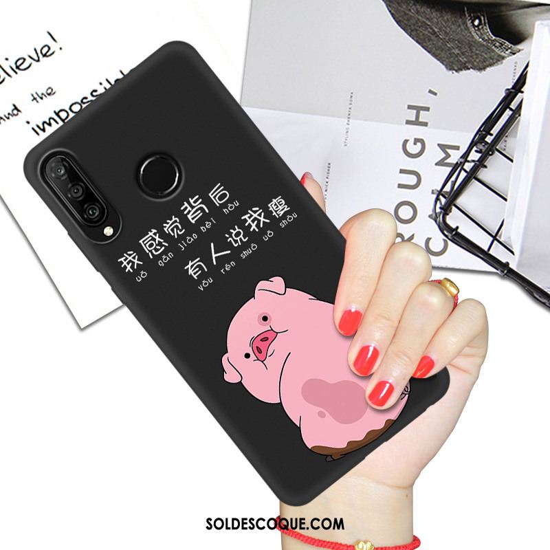 Coque Huawei P30 Lite Dessin Animé Amoureux Tout Compris Coque En Silicone Protection Pas Cher