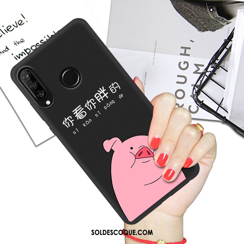 Coque Huawei P30 Lite Dessin Animé Amoureux Tout Compris Coque En Silicone Protection Pas Cher