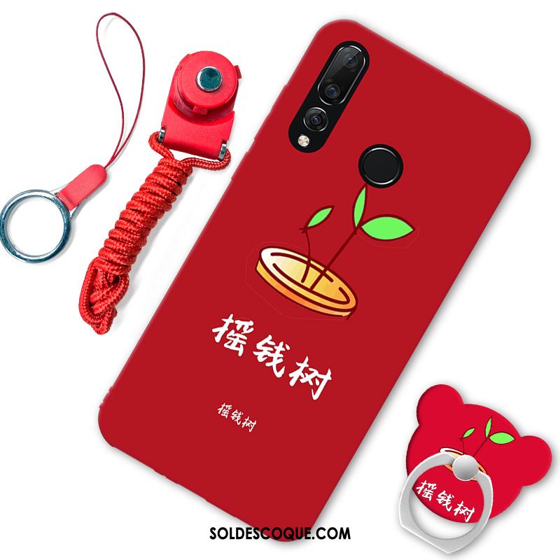 Coque Huawei P30 Lite Dessin Animé Étui Téléphone Portable Noir Marque De Tendance En Ligne