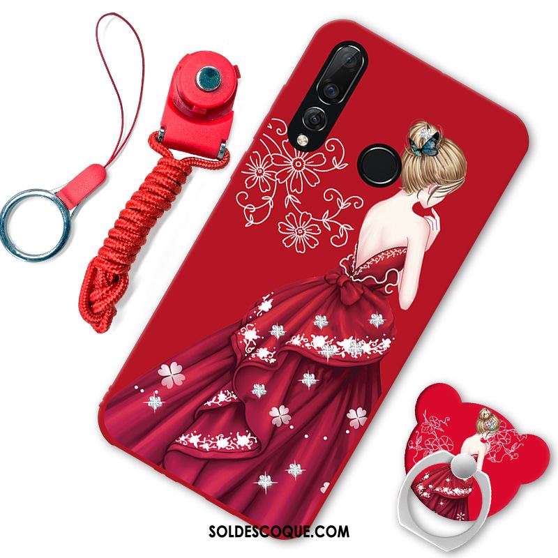 Coque Huawei P30 Lite Dessin Animé Étui Téléphone Portable Noir Marque De Tendance En Ligne