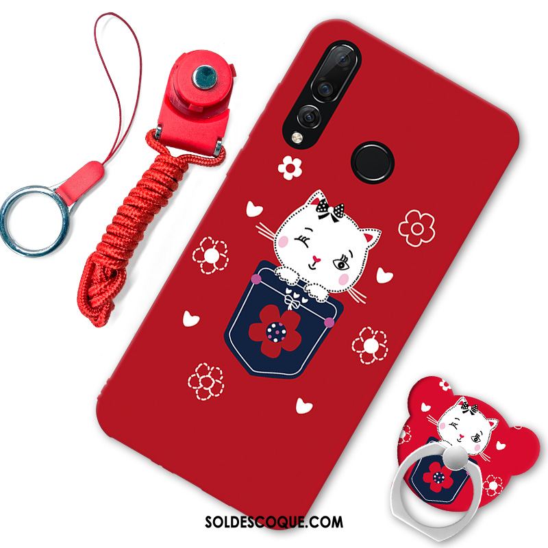 Coque Huawei P30 Lite Dessin Animé Étui Téléphone Portable Noir Marque De Tendance En Ligne