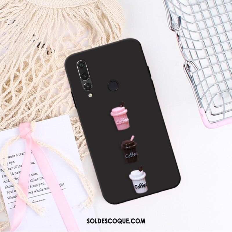 Coque Huawei P30 Lite Fluide Doux Silicone Incassable Délavé En Daim Très Mince En Ligne