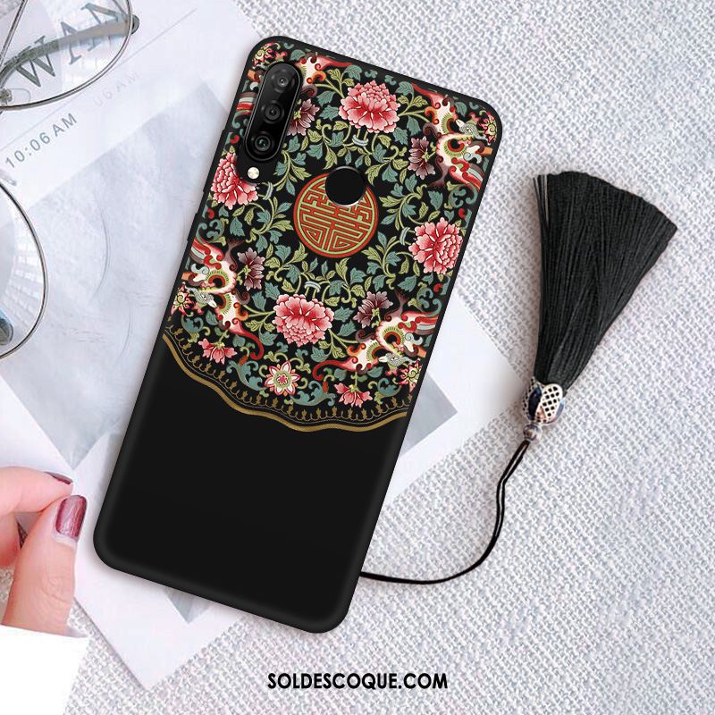 Coque Huawei P30 Lite Protection Incassable Noir Téléphone Portable Créatif Soldes