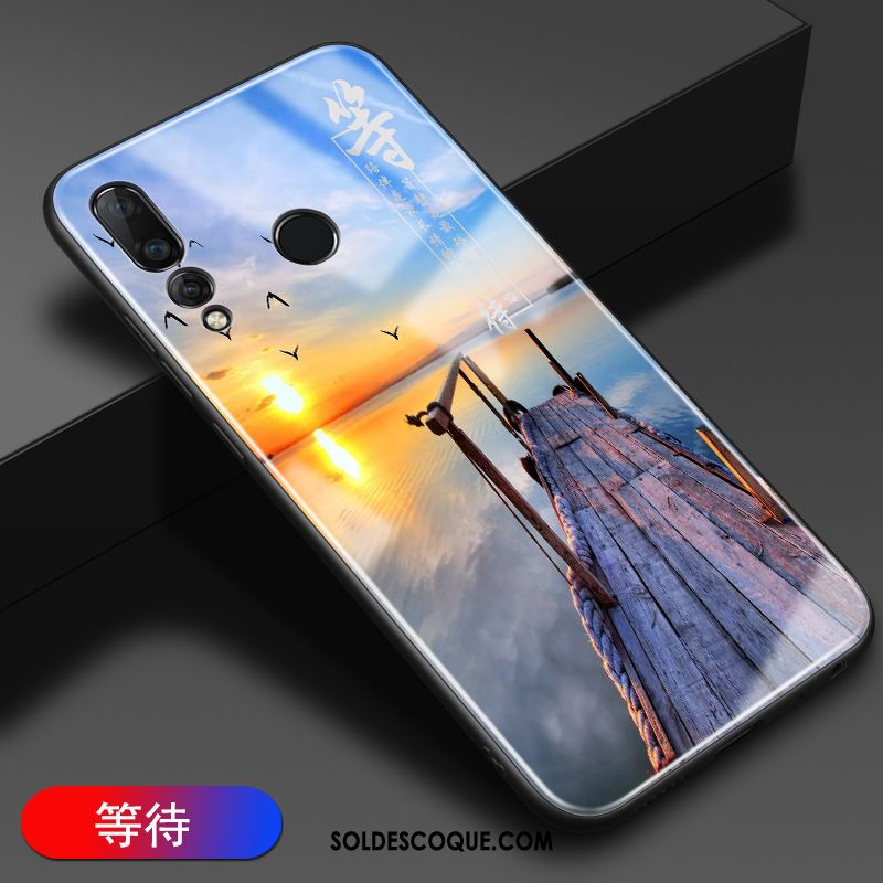 Coque Huawei P30 Lite Tendance Silicone Étui Téléphone Portable Personnalité Housse En Vente