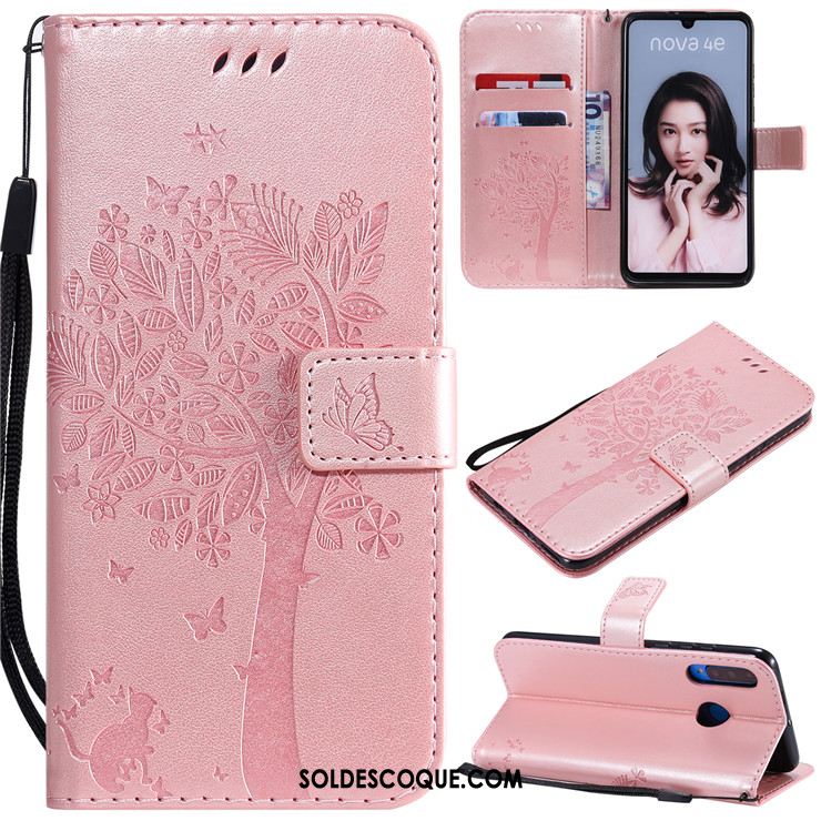 Coque Huawei P30 Lite Téléphone Portable Tout Compris Vert Étui En Cuir Incassable En Vente