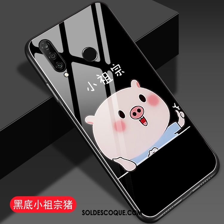 Coque Huawei P30 Lite Étui Dessin Animé Petit Net Rouge Amoureux En Vente