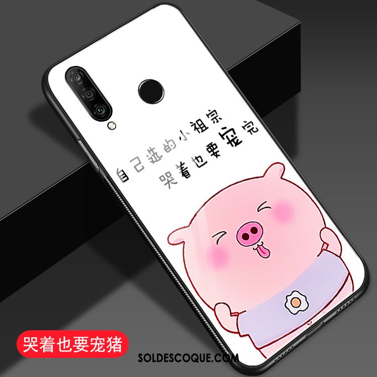 Coque Huawei P30 Lite Étui Dessin Animé Petit Net Rouge Amoureux En Vente