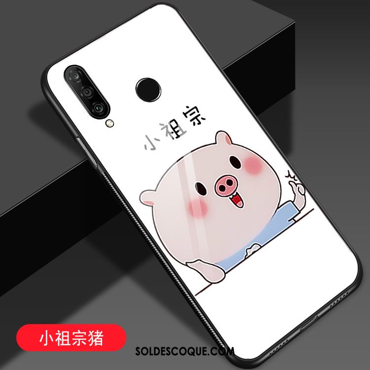 Coque Huawei P30 Lite Étui Dessin Animé Petit Net Rouge Amoureux En Vente