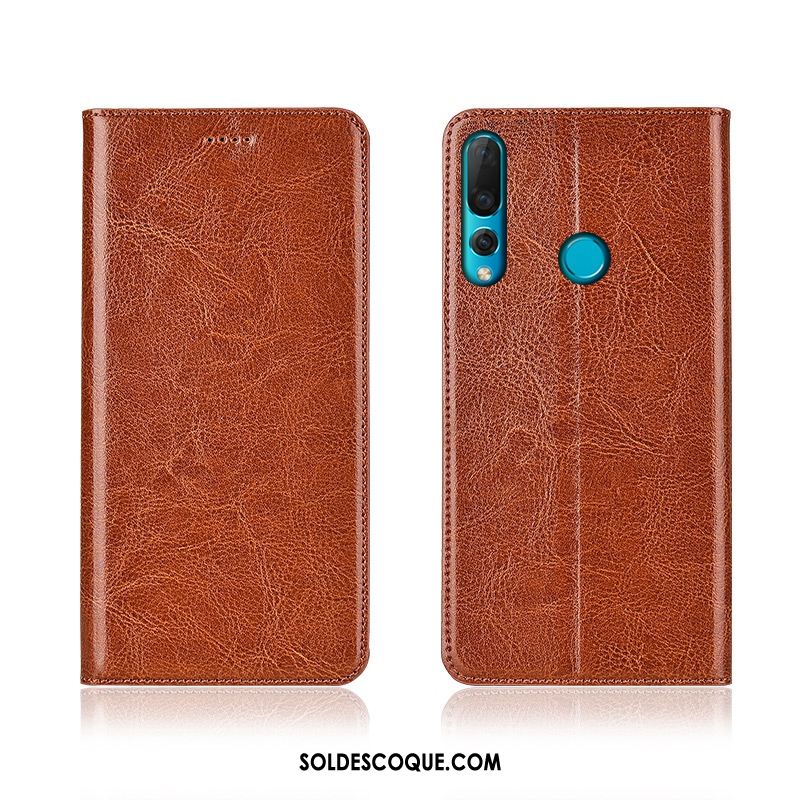 Coque Huawei P30 Lite Étui Incassable Clamshell Bleu Nouveau Pas Cher