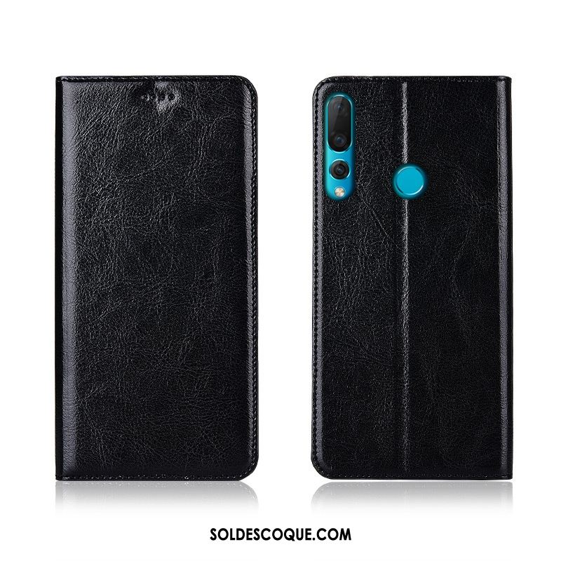 Coque Huawei P30 Lite Étui Incassable Clamshell Bleu Nouveau Pas Cher