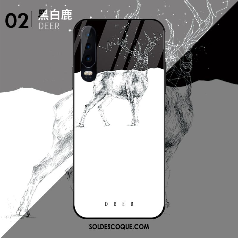 Coque Huawei P30 Luxe Verre Incassable Amoureux Silicone En Ligne