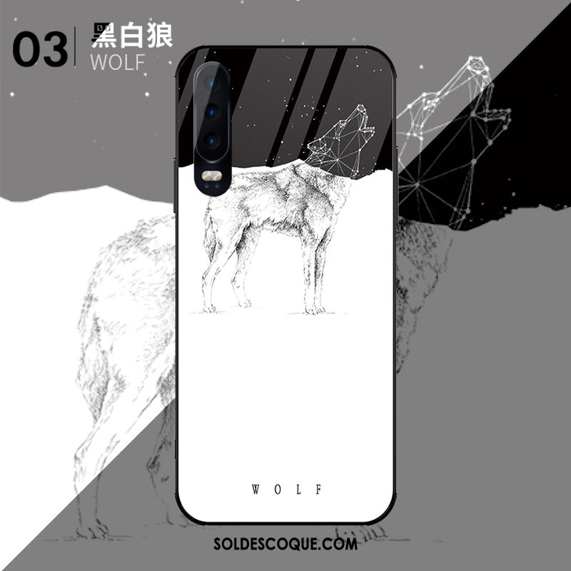 Coque Huawei P30 Luxe Verre Incassable Amoureux Silicone En Ligne