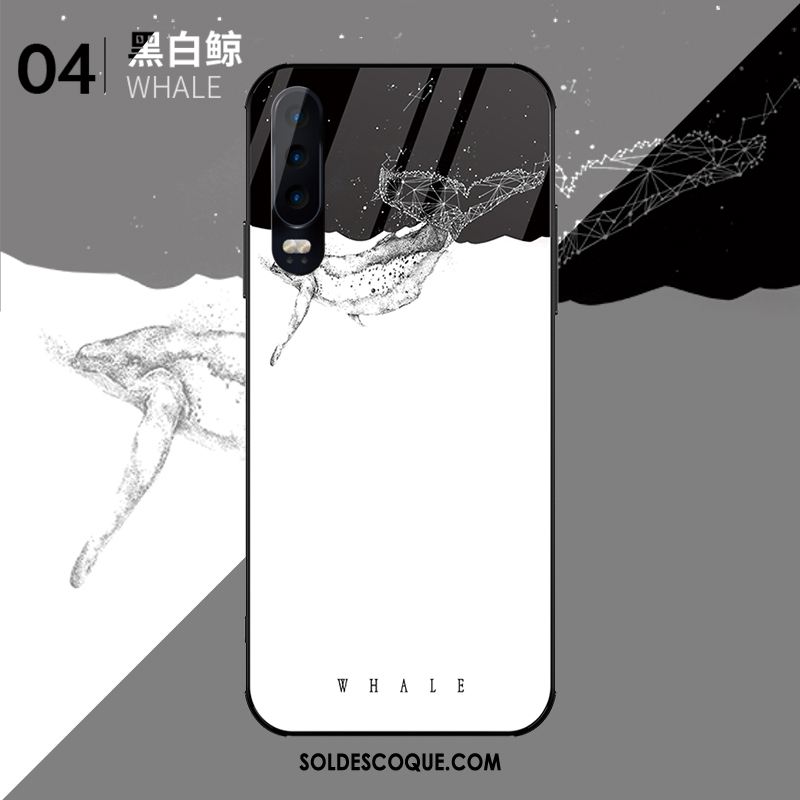 Coque Huawei P30 Luxe Verre Incassable Amoureux Silicone En Ligne