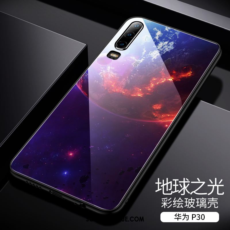 Coque Huawei P30 Nouveau Verre Étui Très Mince Protection En Ligne