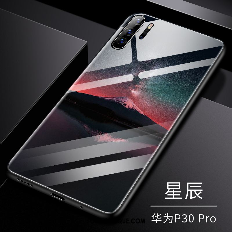 Coque Huawei P30 Pro Amoureux Personnalité Très Mince Nouveau Verre En Vente