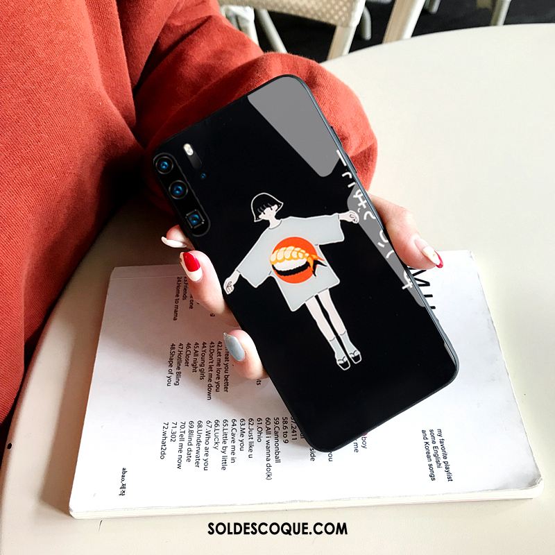 Coque Huawei P30 Pro Amoureux Vent Étui Téléphone Portable Clair Pas Cher
