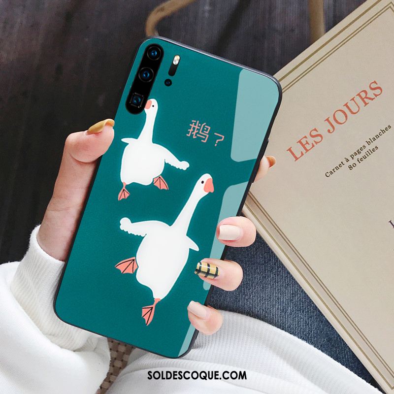 Coque Huawei P30 Pro Amoureux Vent Étui Téléphone Portable Clair Pas Cher