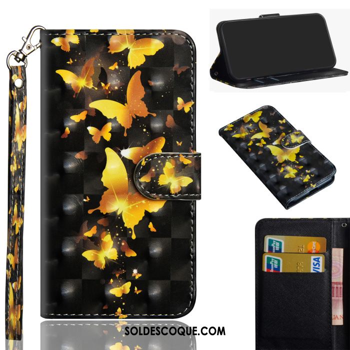 Coque Huawei P30 Pro Créatif Portefeuille Téléphone Portable Support Carte En Ligne