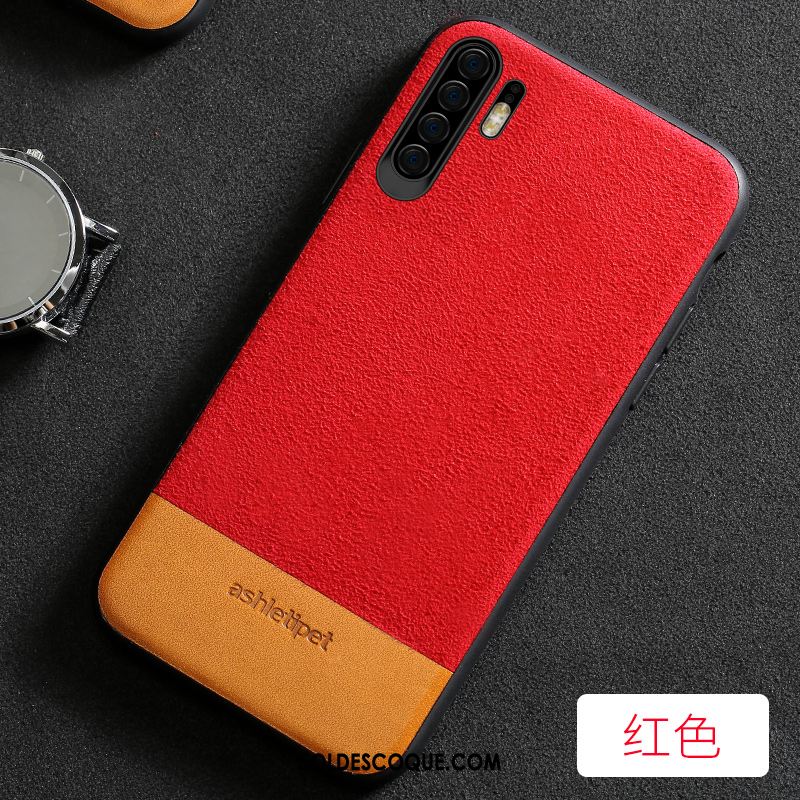 Coque Huawei P30 Pro Cuir Personnalité Incassable Étui En Cuir Élégant En Ligne