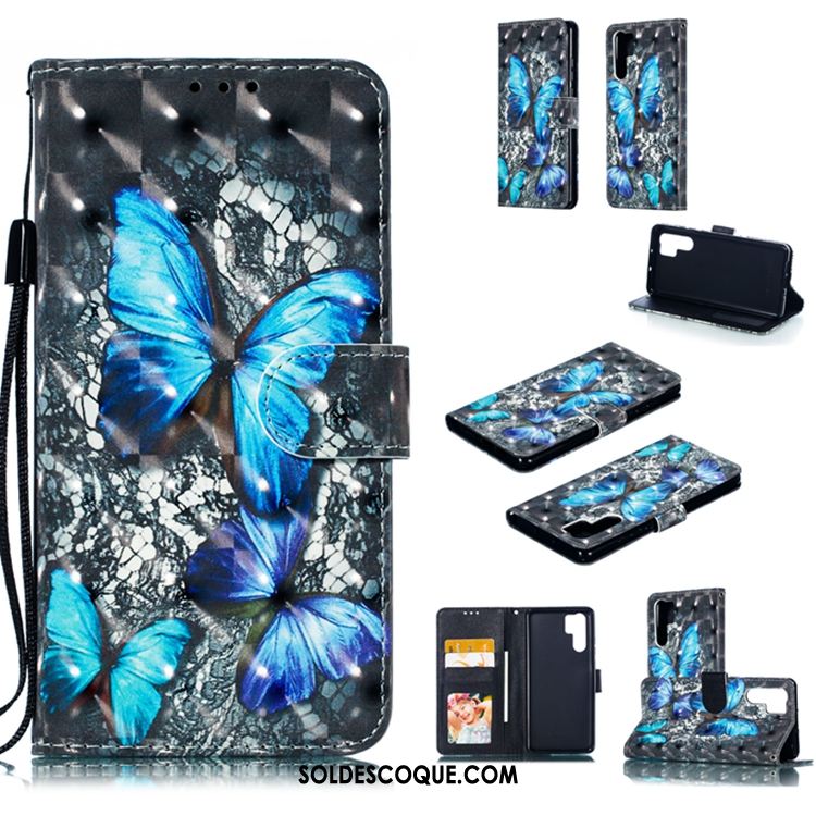 Coque Huawei P30 Pro Fluide Doux Tout Compris Étui Étui En Cuir Incassable Pas Cher