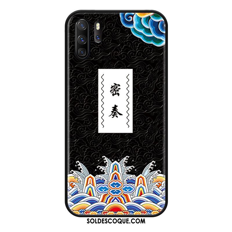 Coque Huawei P30 Pro Gaufrage Protection Personnalité Tout Compris Silicone En Vente