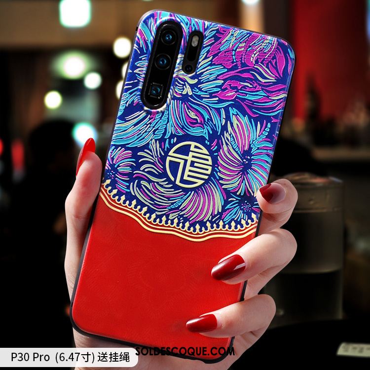 Coque Huawei P30 Pro Incassable Nouveau Style Chinois Très Mince Protection France