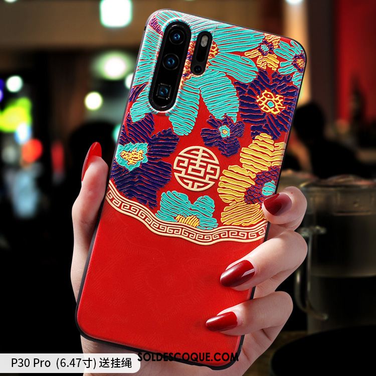 Coque Huawei P30 Pro Incassable Nouveau Style Chinois Très Mince Protection France