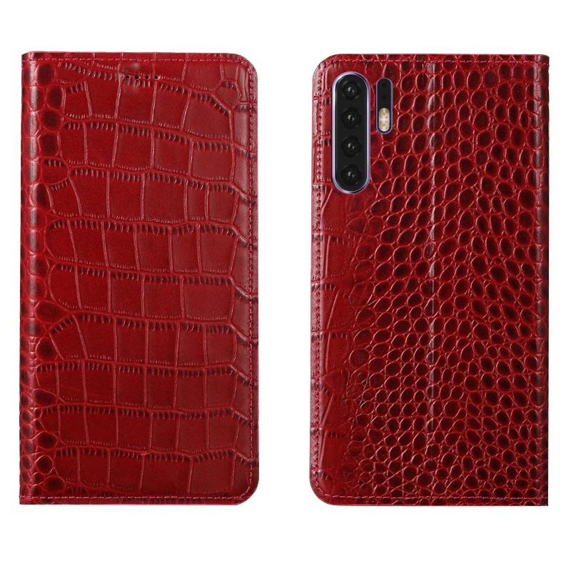 Coque Huawei P30 Pro Modèle Fleurie Téléphone Portable Incassable Clamshell Cuir Véritable En Ligne