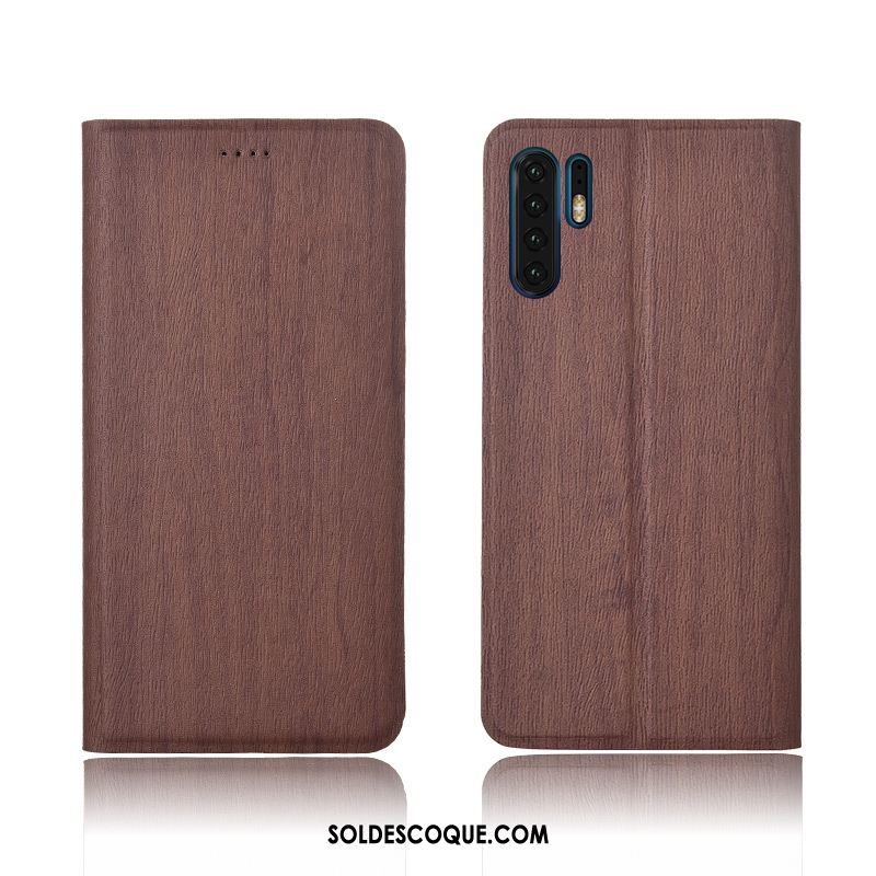 Coque Huawei P30 Pro Nouveau Étui En Cuir Modèle Fleurie Arbres Silicone En Vente