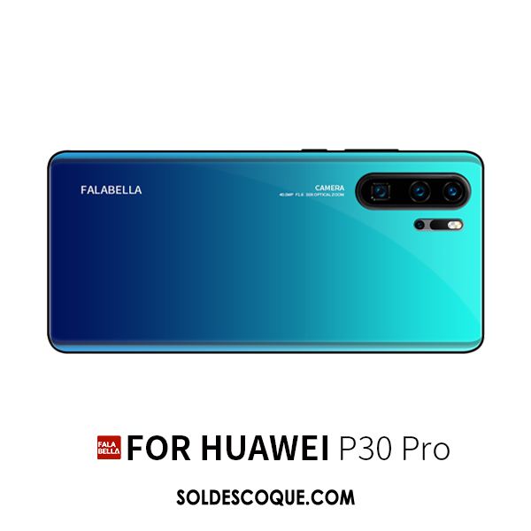 Coque Huawei P30 Pro Ornements Suspendus Silicone Verre Téléphone Portable Étui Soldes