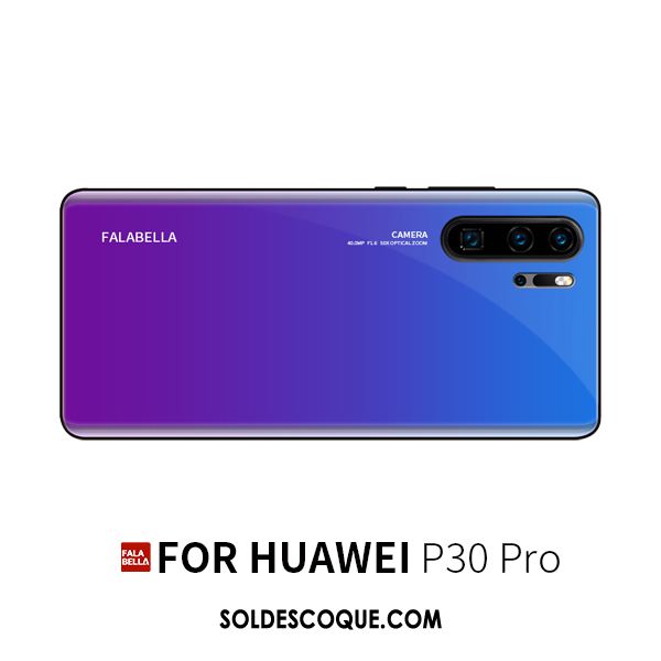 Coque Huawei P30 Pro Ornements Suspendus Silicone Verre Téléphone Portable Étui Soldes